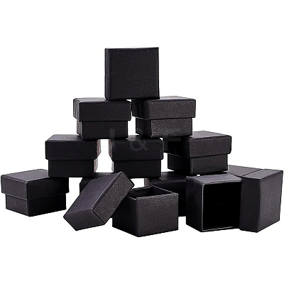 Kraft Paper Cardboard Jewelry Boxes CBOX-BC0001-13A-1