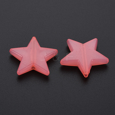 Imitation Jelly Acrylic Beads MACR-S373-90-E03-1