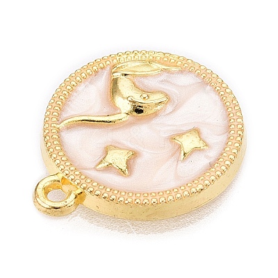 Alloy Enamel Pendants X1-ENAM-T021-03B-1