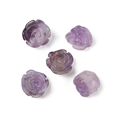 Natural Amethyst Beads G-O156-C-31-1