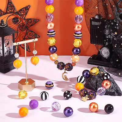 1 Set 12 Styles Resin Beads Set RESI-PH0001-98E-1