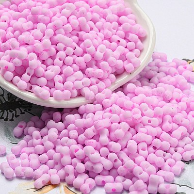 Macaron Color Opaque Frosted Glass Seed Beads X1-SEED-K009-12B-05-1