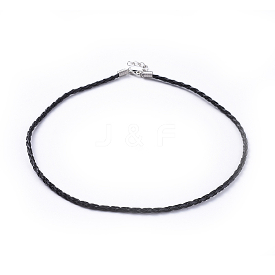 Imitation Leather Necklace Cord NFS001Y-1