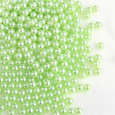 Imitation Pearl Acrylic Beads OACR-S011-4mm-Z18-1