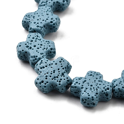 Natural Lava Rock Beads Strands G-L498-E02-01B-1