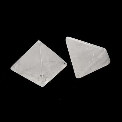 Natural Quartz Crystal Orgonite Pyramid Display Decorations G-C186-07N-1