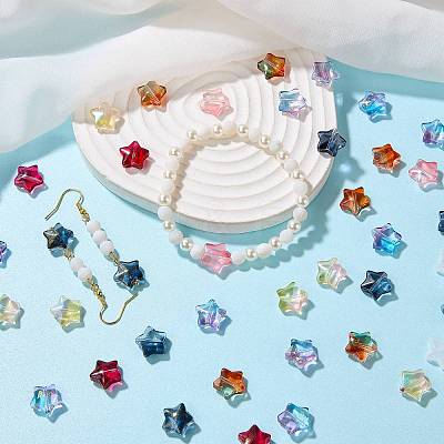 DIY Star Beads Kits DIY-SZ0010-54-1