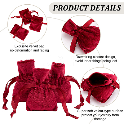 10Pcs Velvet Storage Bags TP-BBC0001-12A-01-1