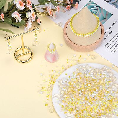 2 Bag Glass & Seed Beads GLAA-SZC0001-94D-1