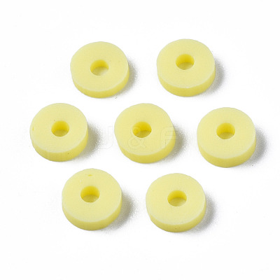 Handmade Polymer Clay Beads CLAY-R067-4.0mm-B23-1