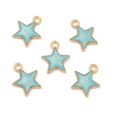 Alloy Enamel Charms ENAM-S121-024F-1