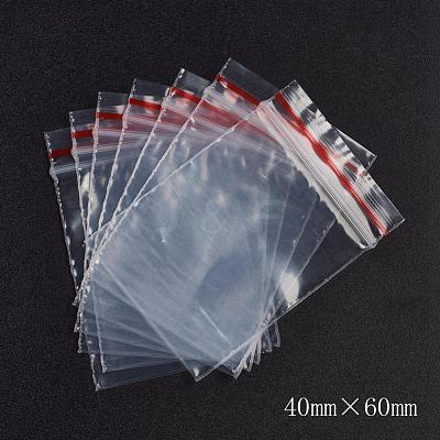 Plastic Resealable Packaging Bags OPP-G001-A-4x6cm-1