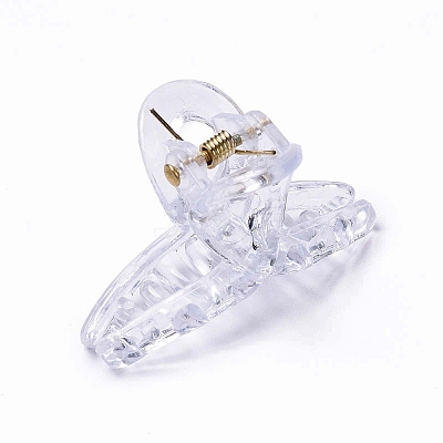 Transparent Plastic Large Claw Hair Clips PHAR-F016-05-1
