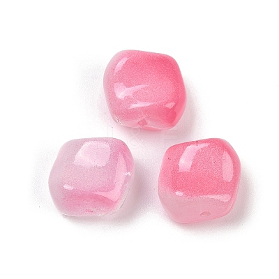 Transparent Glass Beads DGLA-E004-08M-1