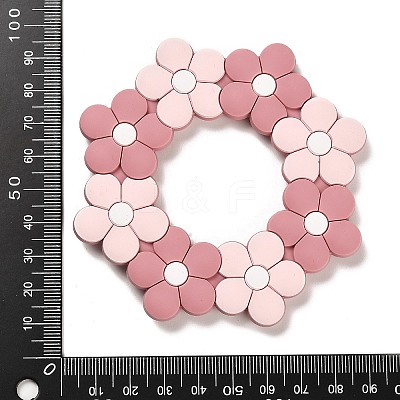 Flower Silicone Focal Beads SIL-R145-01B-1