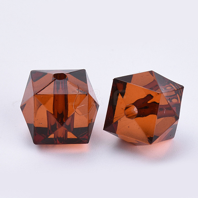 Transparent Acrylic Beads TACR-Q259-10mm-V60-1