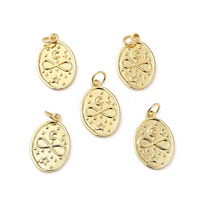 Rack Plating Brass Pendants KK-H431-49G-1