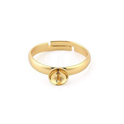 Brass Adjustable Ring Settings KK-A272-01B-G-1