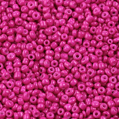 Baking Paint Glass Seed Beads SEED-S001-K24-1
