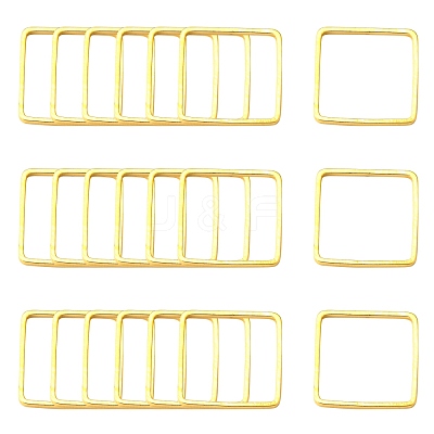 Square Brass Linking Rings X-EC03010mm-G-1