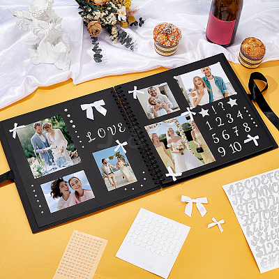 DIY Wedding Photo Album Guestbook Set DIY-TW0001-04A-1