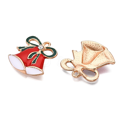 Christmas Theme Alloy Enamel Pendants ENAM-T020-10A-1