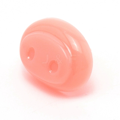 Oval Plastic Craft Pig Nose DIY-WH0301-60A-1