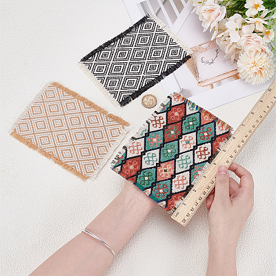 3Pcs 3 Colors Polyester Display Decorations DIY-FG0008-08-1