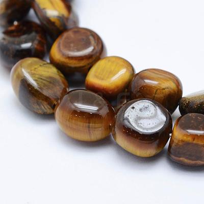 Natural Tiger Eye Beads Strands G-K203-28A-1