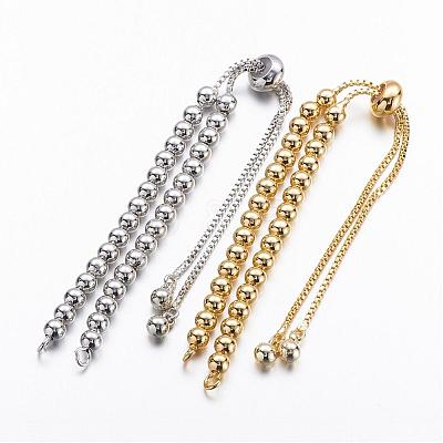 Brass Chain Bracelet Making KK-G291-02-NR-1