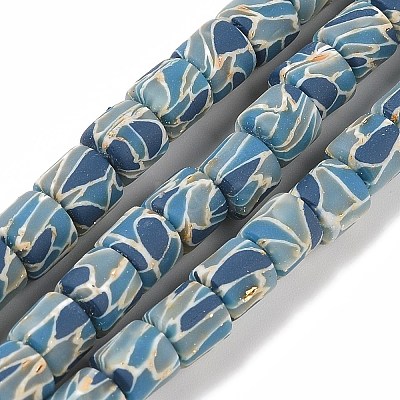 Handmade Polymer Clay Beads Strand CLAY-Z002-01J-1
