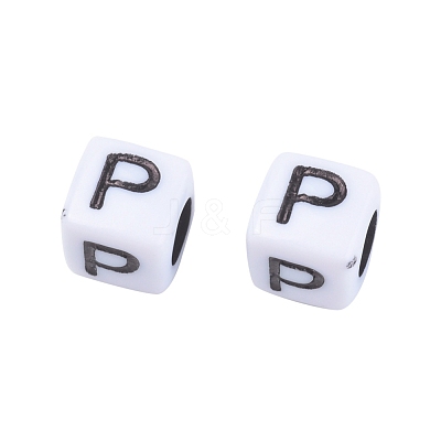 Craft Acrylic Beads SACR-X0015-10-1