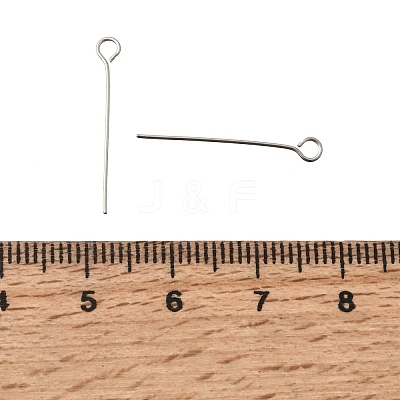 Brass Eye Pins KK-C255-01B-P-1
