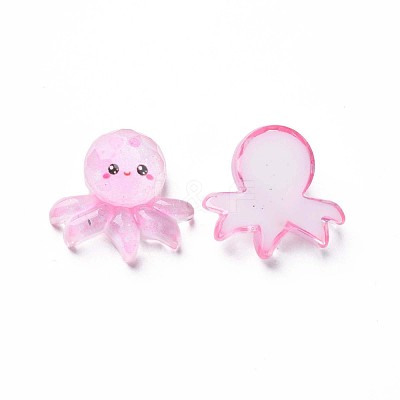 Transparent Epoxy Resin Cabochons CRES-S365-43-1