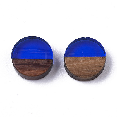 Resin & Wood Cabochons X-RESI-S358-70-H60-1