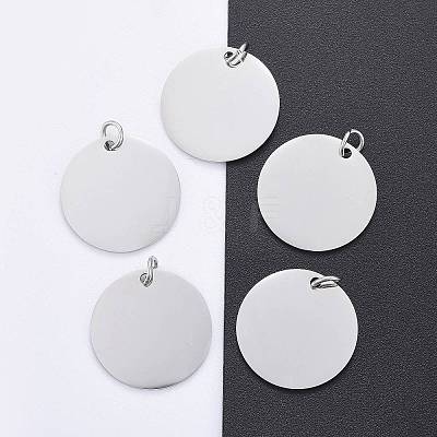 Anti-Tarnish 304 Stainless Steel Pendants X-STAS-I311-32H-P-1