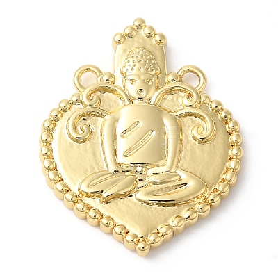 Eco-Friendly Rack Plating Brass Pendants KK-R143-18G-1