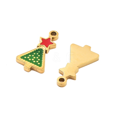 Ion Plating(IP) 304 Stainless Steel Pendants STAS-S140-02C-1