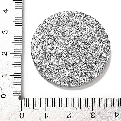 Transparent Resin Pendants RESI-M037-02D-1