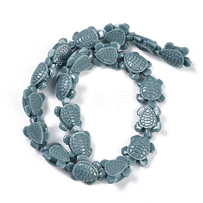 Synthetic Coral Carved Beads Strands CORA-L020-E-16-1