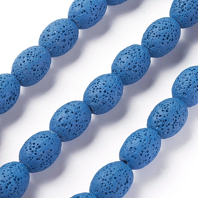 Natural Lava Rock Beads Strands G-F671-03B-12-1