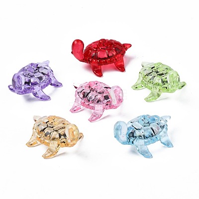 Transparent Acrylic Pendants TACR-N014-004-1
