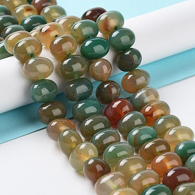 Natural Agate Beads Strands G-G021-03B-12-1