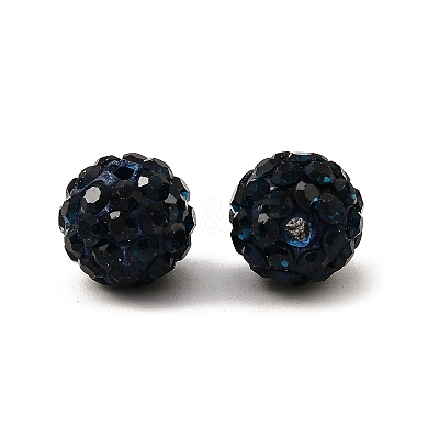 Pave Disco Ball Beads RB-H258-8MM-207-1