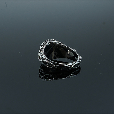 Vintage 304 Stainless Steel Finger Rings for Men WG5271E-01-1