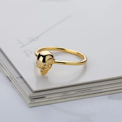 Skull Head Alloy Finger Rings FS-WG98A66-01-1