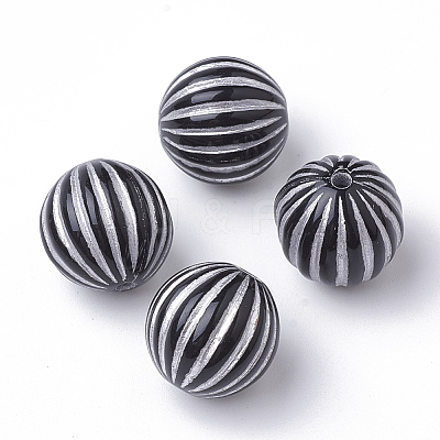 Plating Acrylic Beads PACR-Q115-16mm-72-01S-1