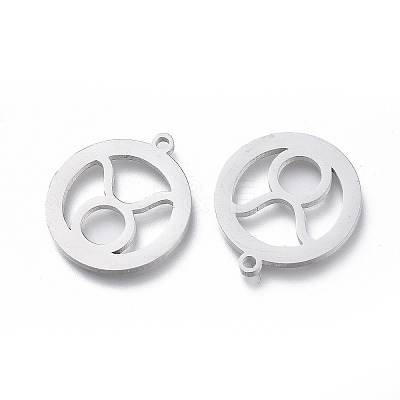 Non-Tarnish 304 Stainless Steel Pendants LS-STAS-L249-002A-1