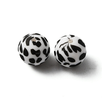 Silicone Beads SIL-WH0001-34E-1