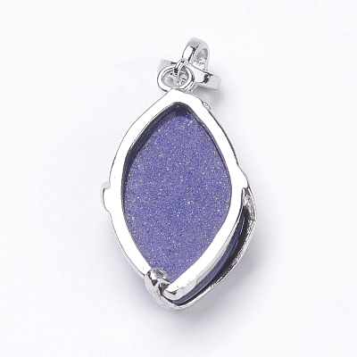 Natural Lapis Lazuli Pendants G-E423-08P-1